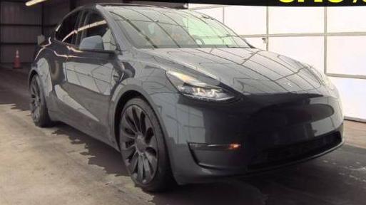 TESLA MODEL Y 2021 5YJYGDEF5MF195071 image